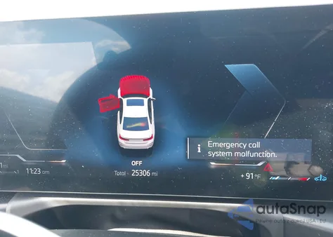 2025 BMW 3 Series 330I z USA, uszkodzony, nr VIN 3MW69CW06S8F08200